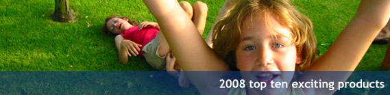 2008 top 10 exciting products