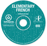 FREE SHIPPING - Alpha Omega Switched-On Schoolhouse Elementary French Grades K to 6 Complete CD ROM 2008 Edition