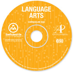 FREE SHIPPING - Alpha Omega Switched-On Schoolhouse 7, Language Arts CD ROM 2008 Edition