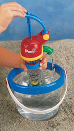 children's water pump toy